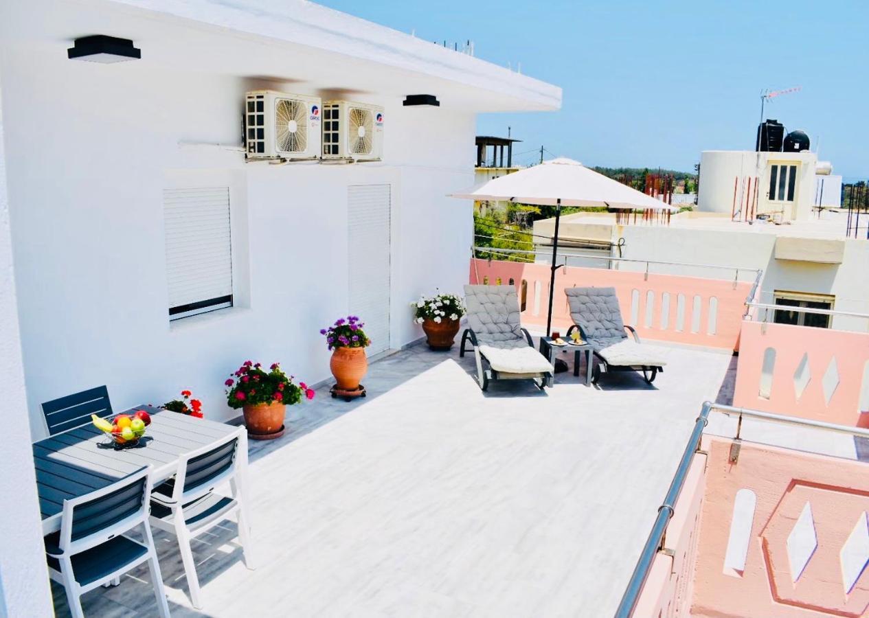 Cozy Renovated Apartment "Filoxenia" Káto Daráco Kültér fotó