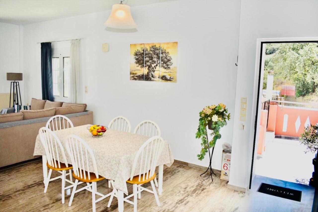 Cozy Renovated Apartment "Filoxenia" Káto Daráco Kültér fotó