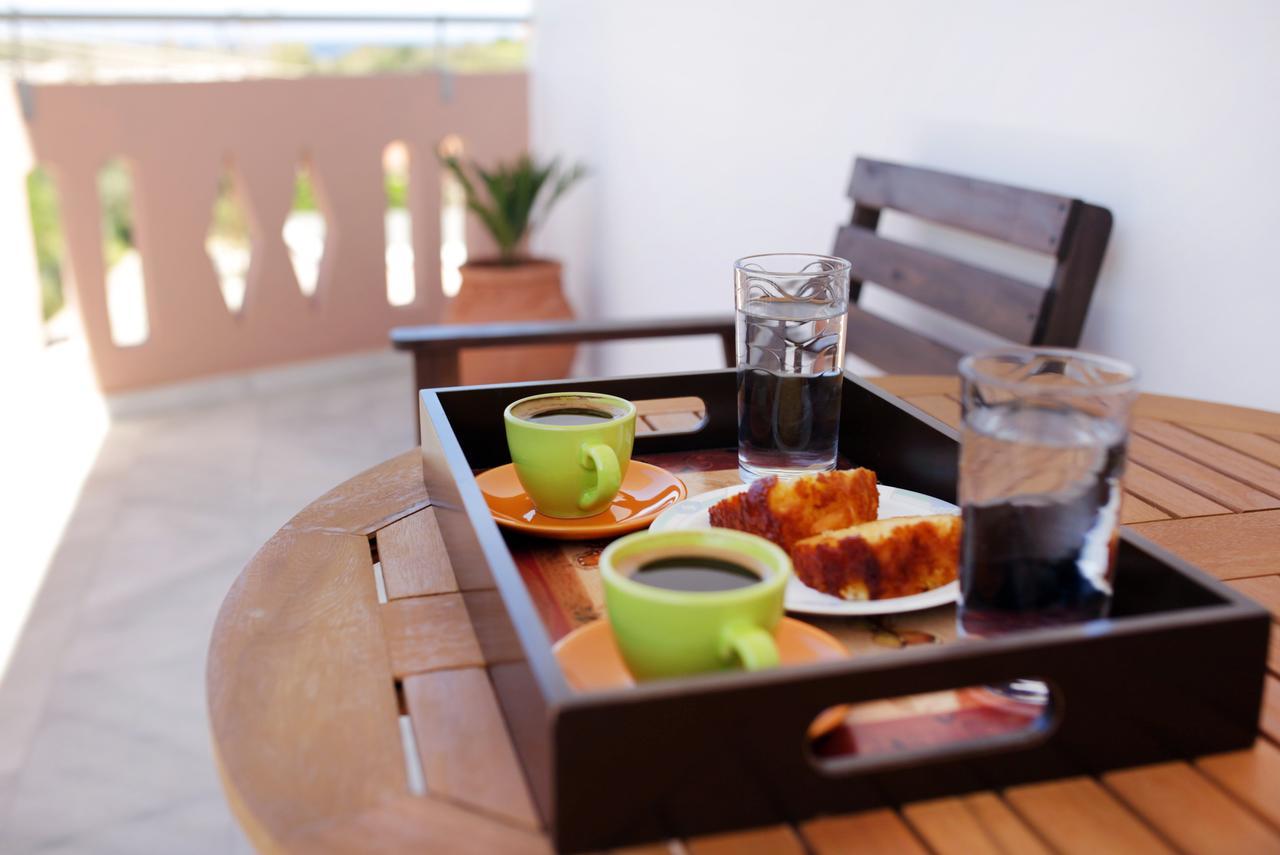 Cozy Renovated Apartment "Filoxenia" Káto Daráco Kültér fotó